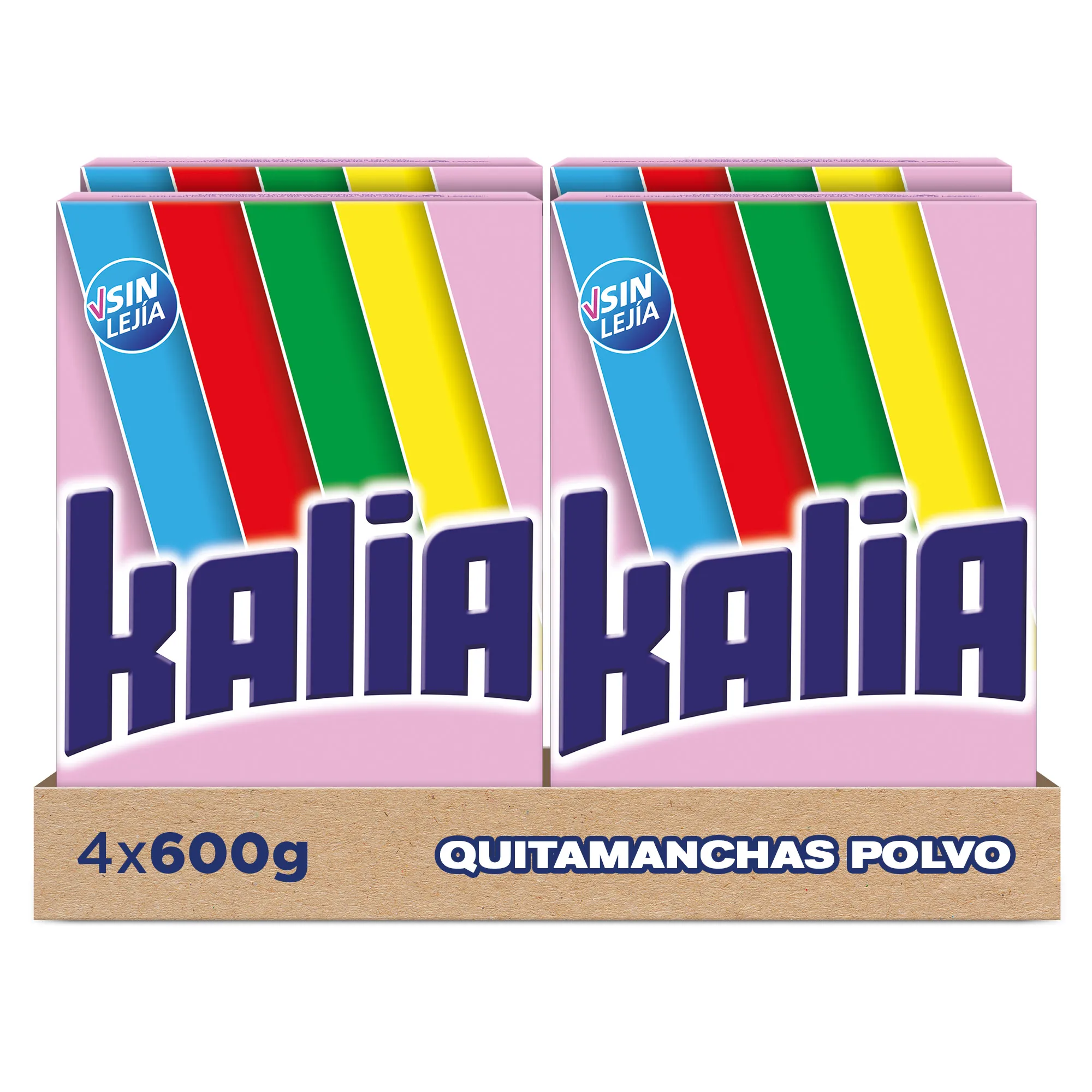 Quitamanchas para la ropa Kalia Polvo 4x600g