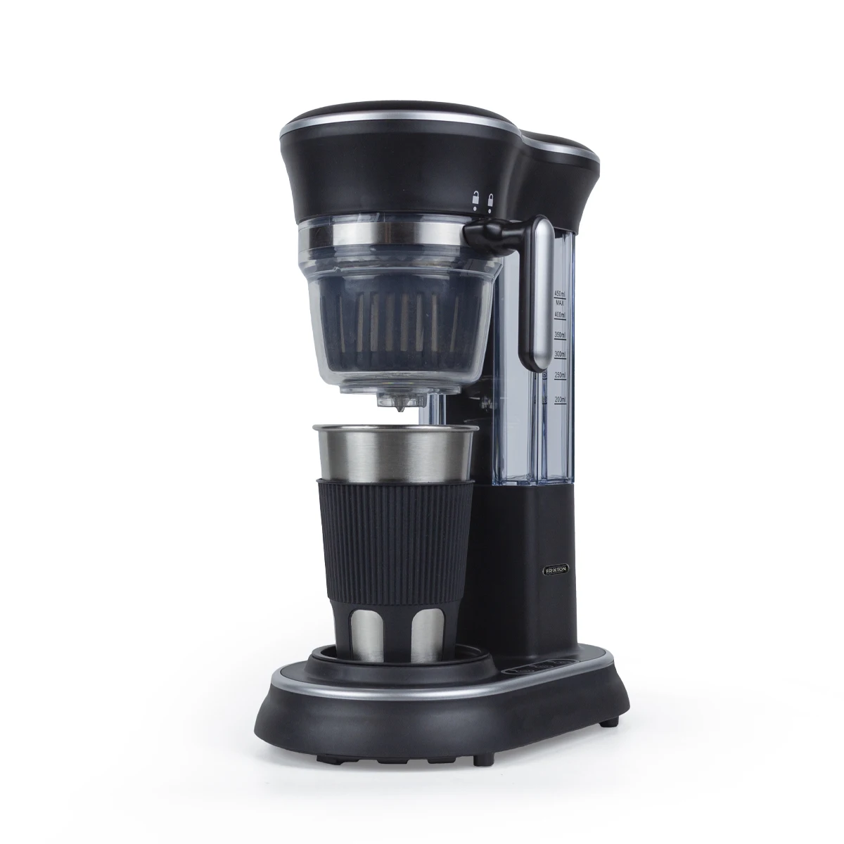 Capri coffee machine with grinder-drip system-stainless steel cup with lid-600 W PRIXTON