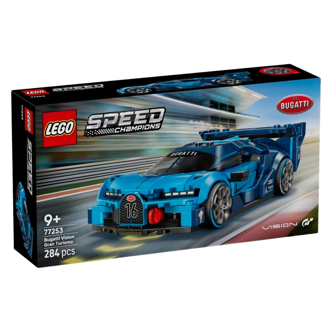 LEGO SPEED CHAMPIONS - COCHE HIPERDEPORTIVO BUGATTI VISION GT, 77253, TIENDA CON LICENCIA OFICIAL, ENVIO EN 24-48 HORAS PENÍNSULA, JUGUETES, LADRILLOS, BRICKS, PIEZAS, BLOQUES, AUTOMÓVIL, 100%