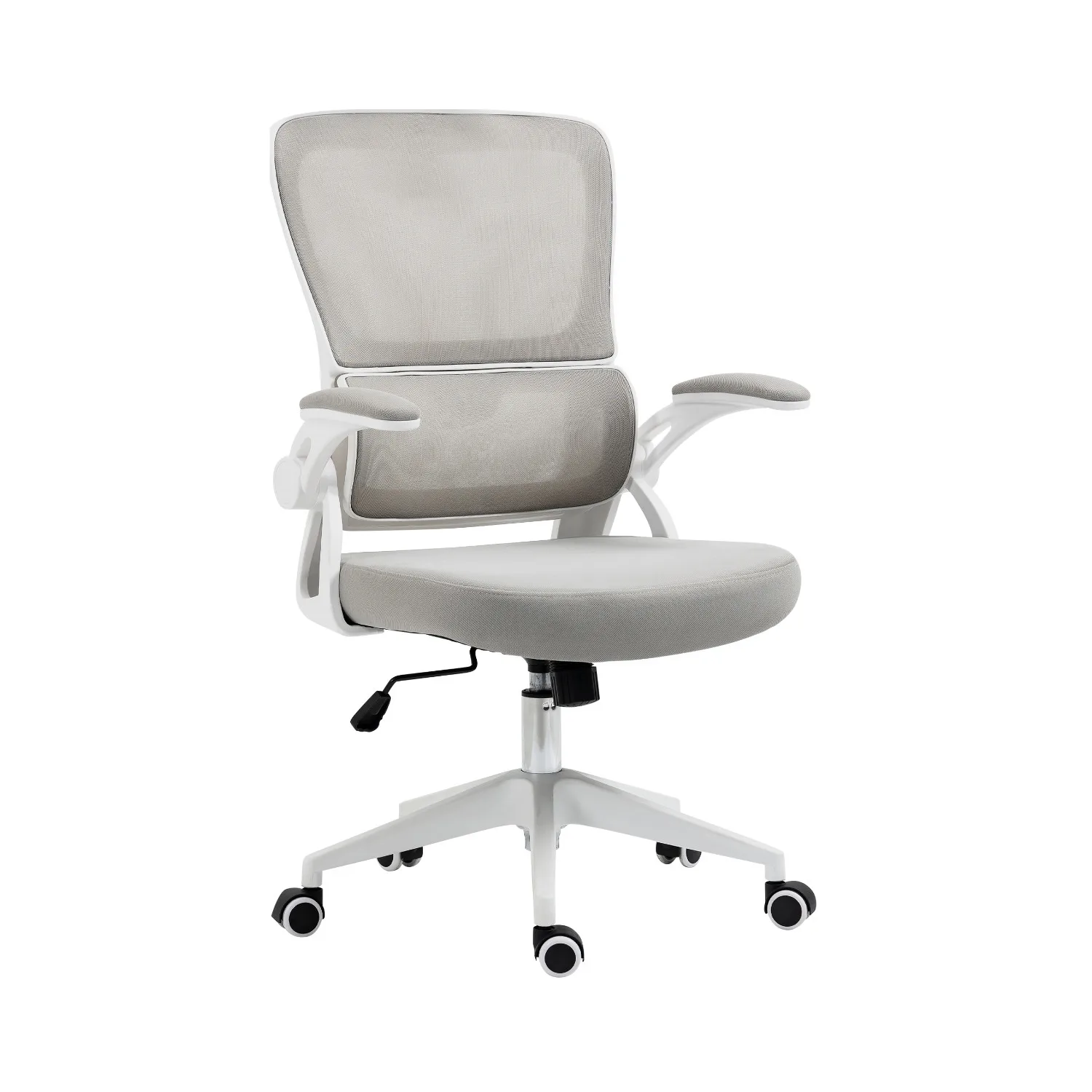7H SEVEN HOUSE - Silla de Escritorio Ergonómica ErgoFlex, Respaldo de Malla Transpirable, Altura Ajustable, Reclinable, con Soporte Lumbar, 