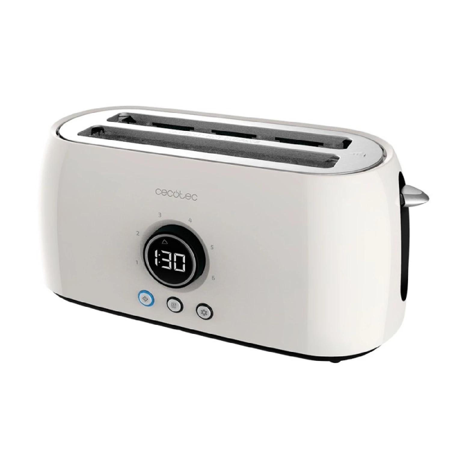 Cecotec Beige Tostador Vertical Tostador Vertical Digital Classictoast 15000 Extra Double