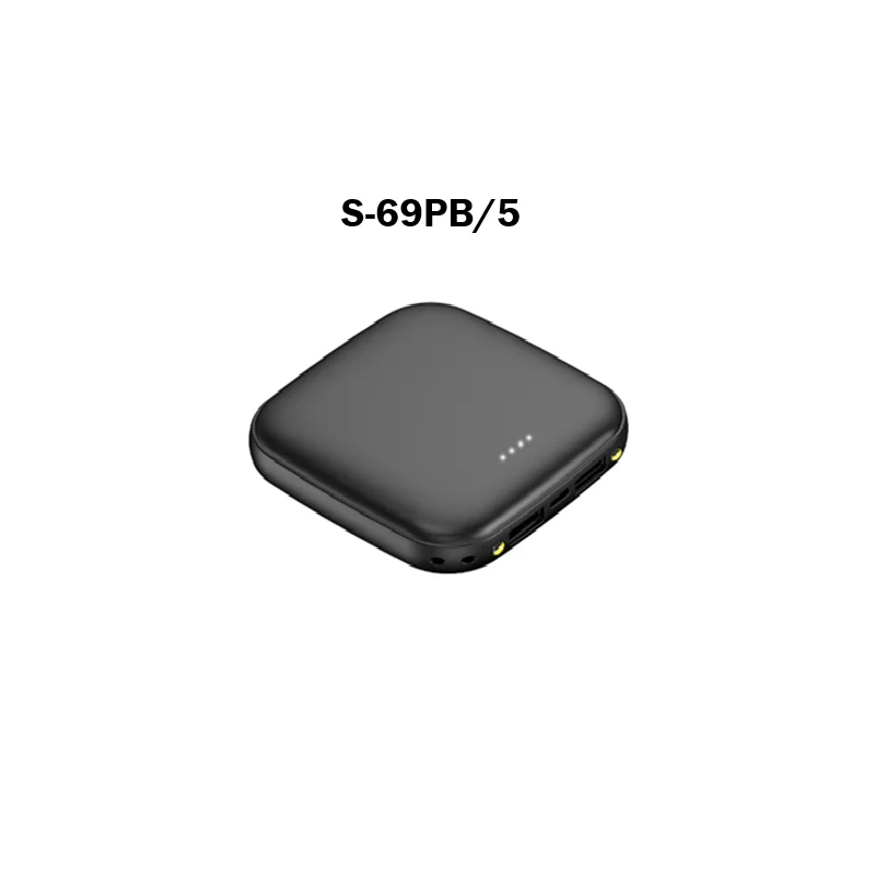 BATERÍA PORTATIL POWER BANK. 5000mAh. CARGA HASTA 2 DISPOSITIVOS. VOLTAJE 5V. CARGA RÁPIDA. LIGERA.