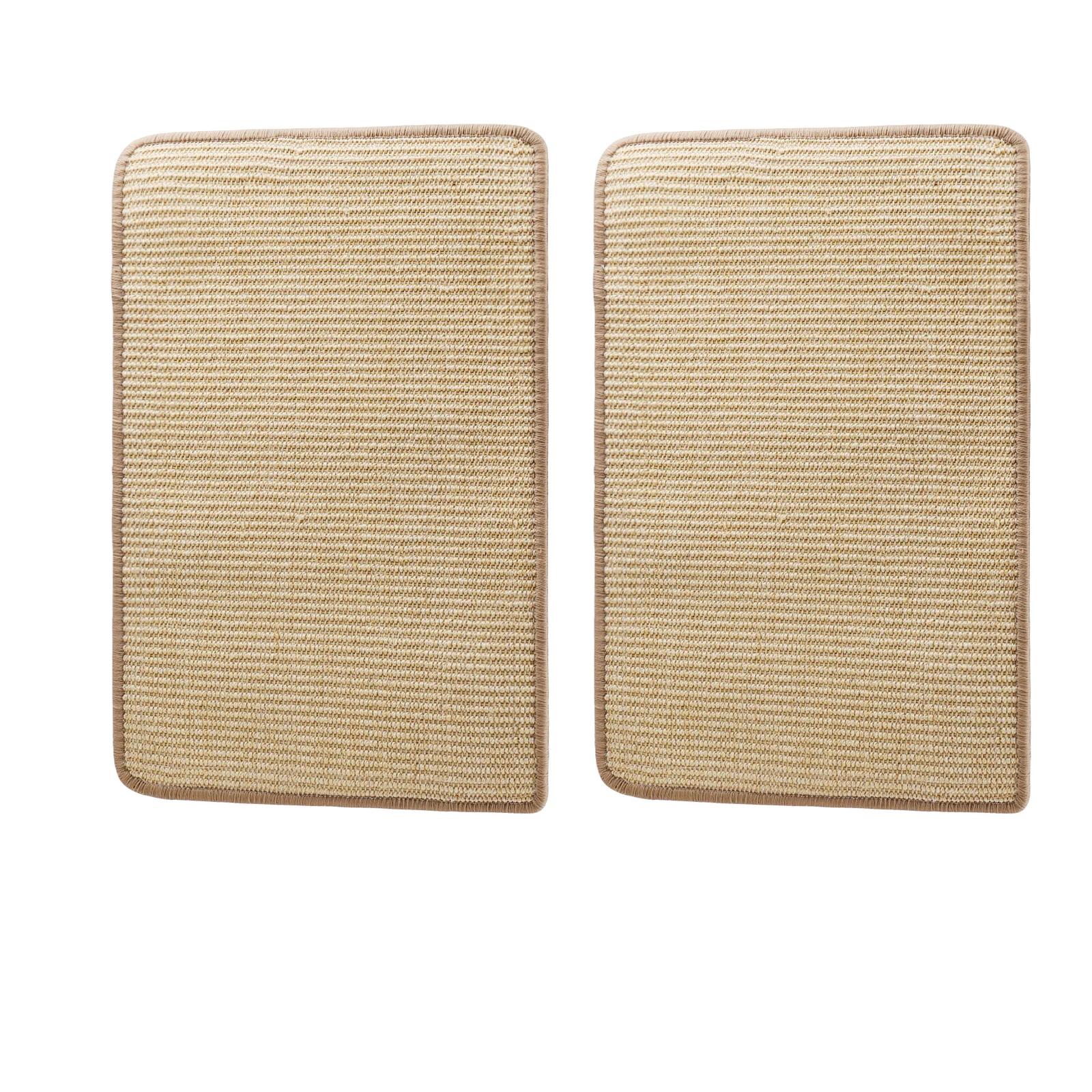 Nobleza 2 Piezas Alfombrilla Rascador para Gatos, Alfombra de Sisal, Cuerda de Sisal Natural, Rascador Gatos para Proteger Sofás y Muebles