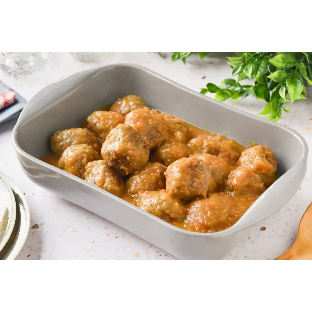 Albóndigas en Salsa Especial Hostelería PESO  2600 gr. N / Sabor Casero 100% Natural Listo para Disfrutar