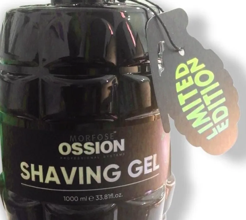 OSSION PREMIUM BARBER LINE 1000ML SHAVING GEL