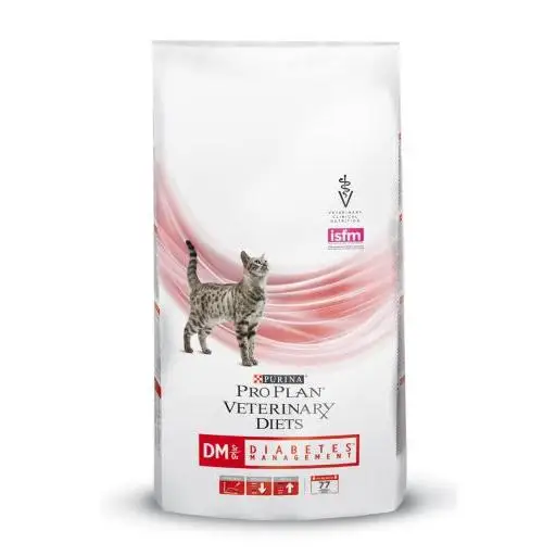 Purina Pienso Pro Plan Veterinary Diets Feline Dm Para Gatos Diabéticos - 5Kg