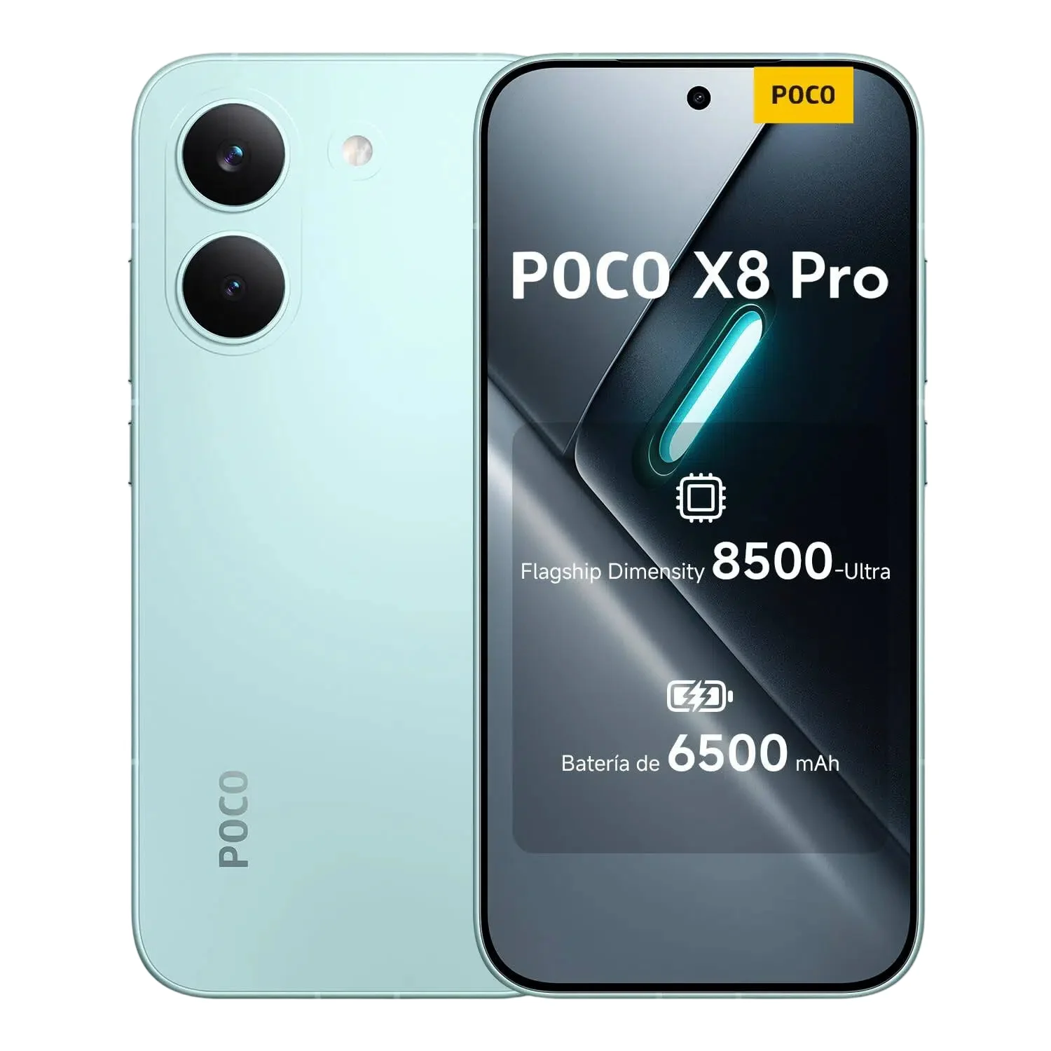 Xiaomi POCO X8 Pro 256GB/512GB, Pantalla de6.59 » 1.5K AMOLED Dimensity 8500-Ultra, batería de 6500 mAh, Sensor Sony IMX882 de 50MP con OIS, Cargador no Incluido (Versión ES) 3