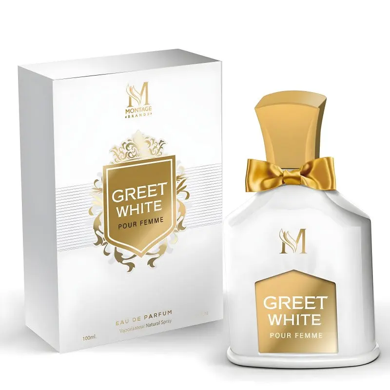 Greet White 100ml - Perfume para Mujer, de la casa Montage Brands, estilo Francés, elegante, sofisticado, atemporal