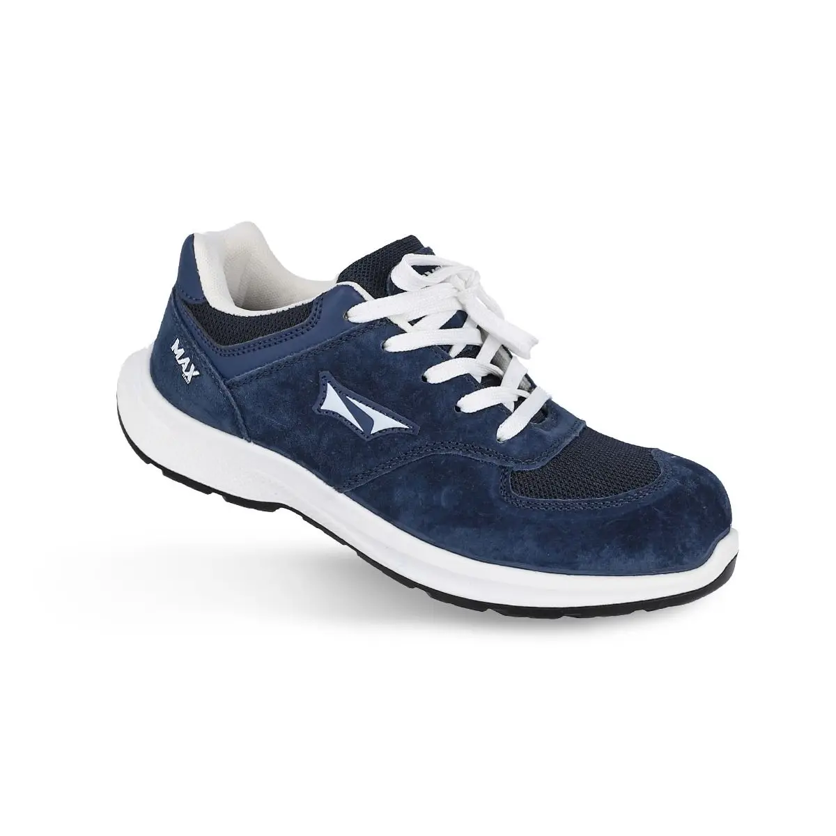 Zapato de Seguridad Deportivo Workfit MAX S3S SR - Ideal uso labora y cotidiano, muy ligero y cómodo - Puntera de protección de fibra de vidrio - Plantilla textil antiperforación y flexible - Suela de