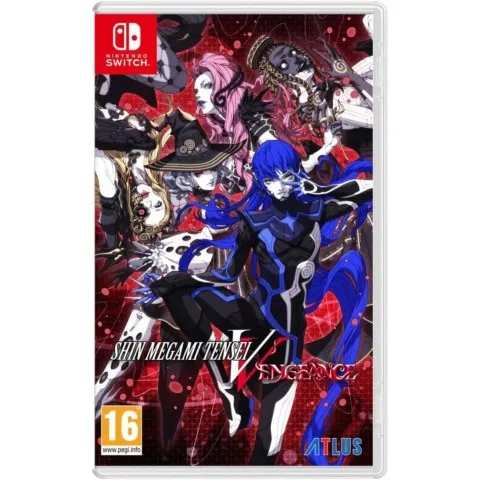 Shin megami tensei v: vengeance (launch edition) physical game for nintendo switch console