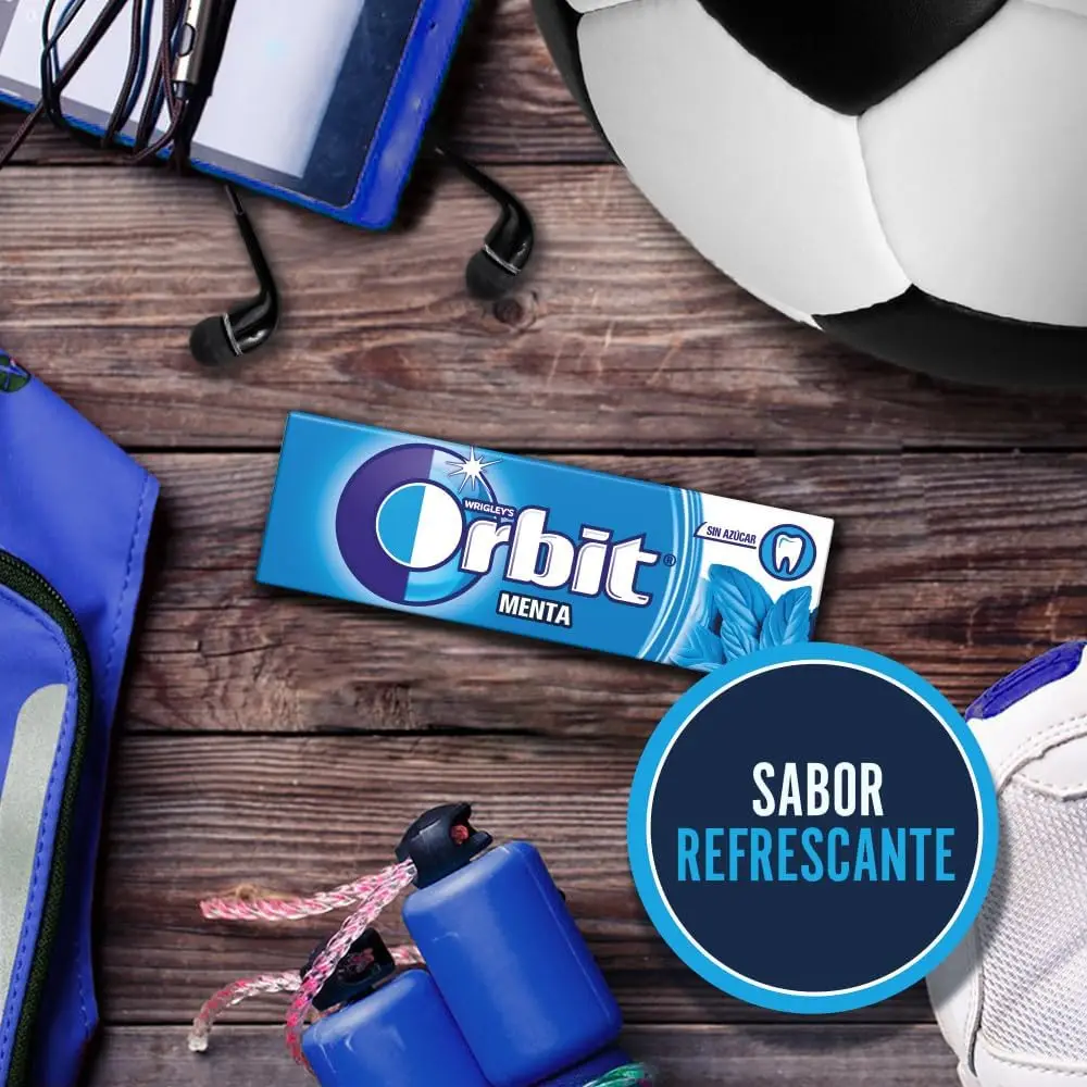 Orbit Gum-Sugar Free-Mint Flavor-Gragea Format (30x10 gum)