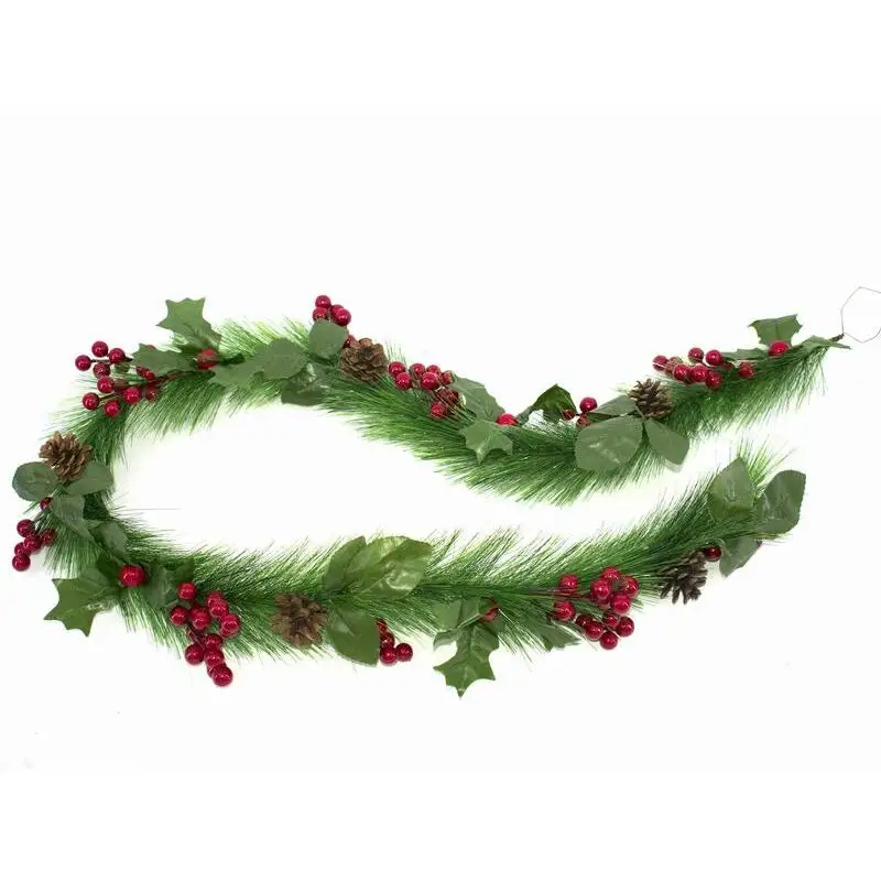 Gerimport Guirnalda Decoración Navidad Muérdago 150 Cm - Decora Tu Hogar