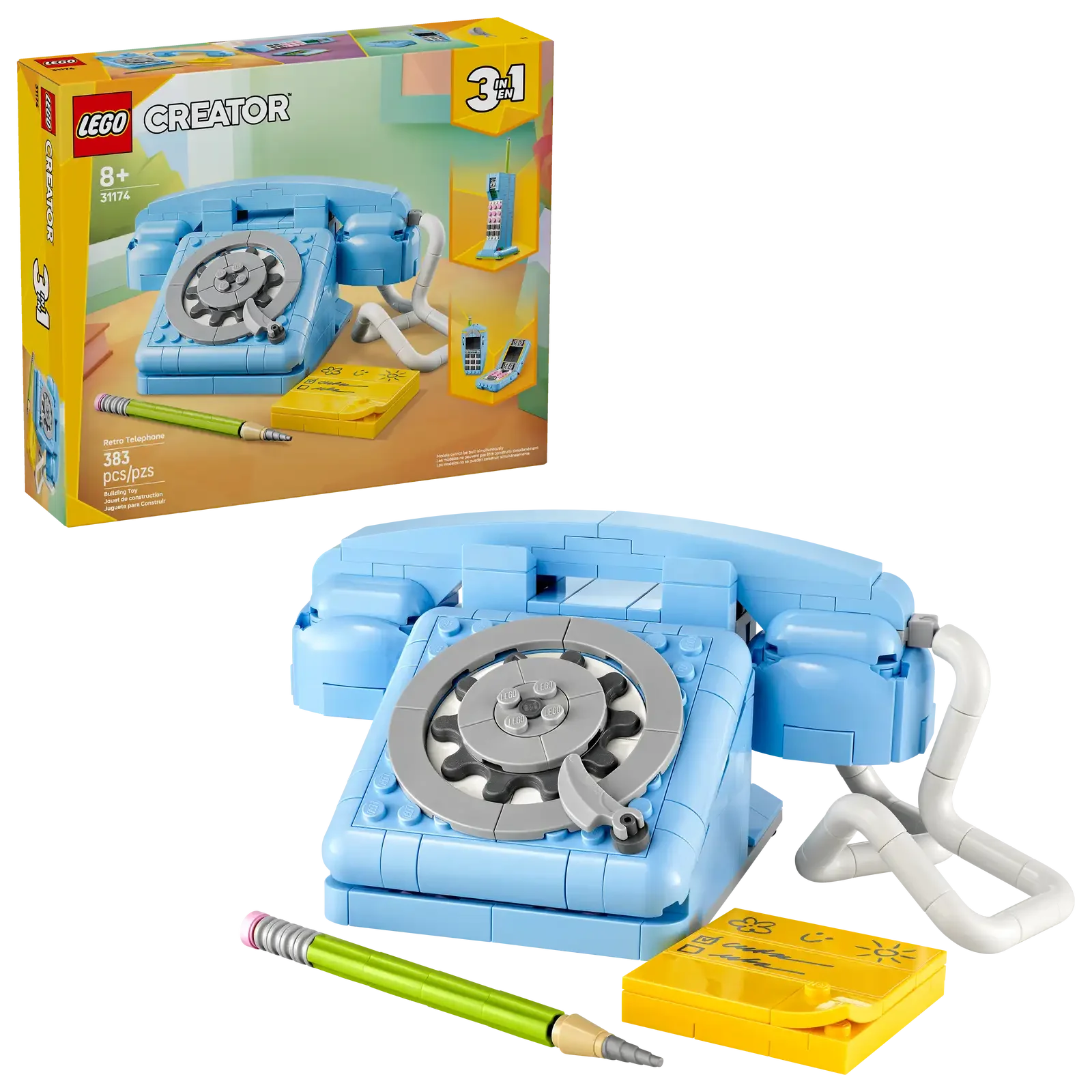 Lego Creator 31174 Teléfono Retro - Imagen 5