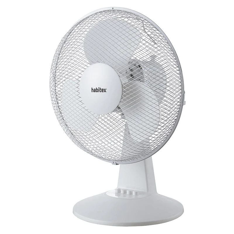 HABITEX 9016R48 - Ventilador de sobremesa S-30 Blanco