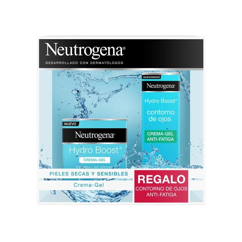 NEUTROGENA PACK HYDRO BOOST CREMA-GEL + CONTORNO DE OJOS