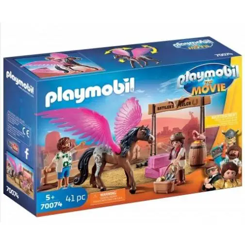 Playmobil The Movie Marla, Del y caballo con alas 70074
