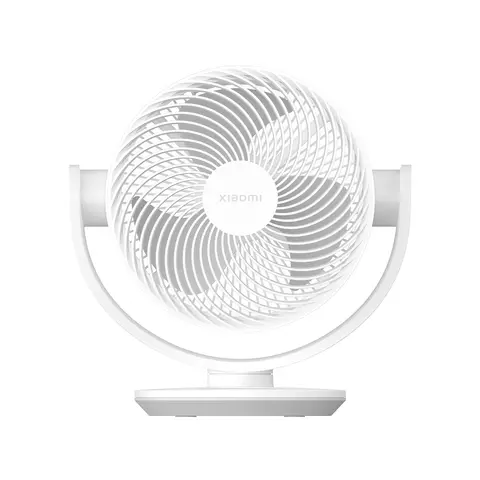 Official Xiaomi Smart Desktop Air Circulation Fan, lightweight and portable with Wifi connectivity, suitable for any environment, features Type-C charging, and provides three-dimensional air distribution, perfect for use anytime, anywhere.