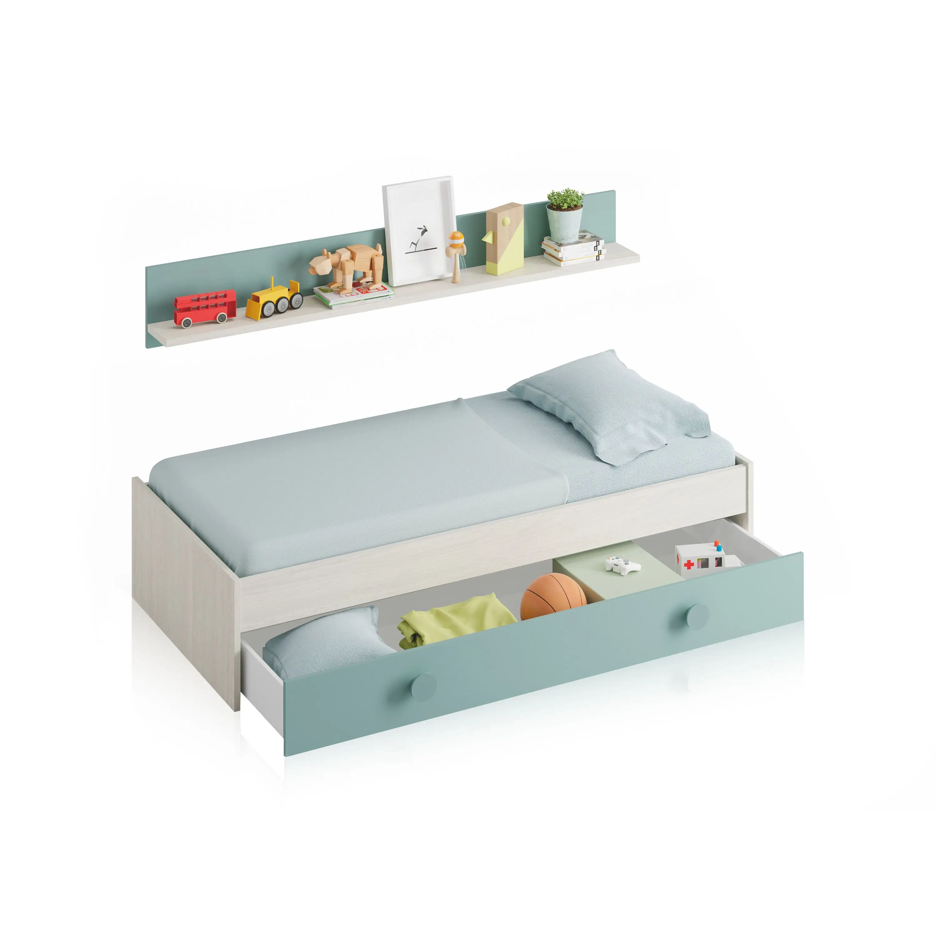 Habitdesign -Cama doble juvenil Snuba