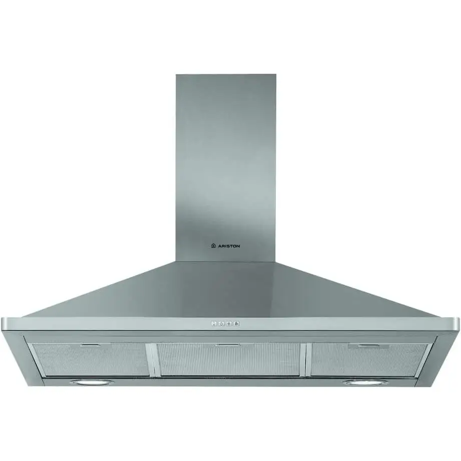 ARISTON range hood AHPN 9.7F LM X, width 90CM, stainless steel, 3 speeds, power 757m 3/h