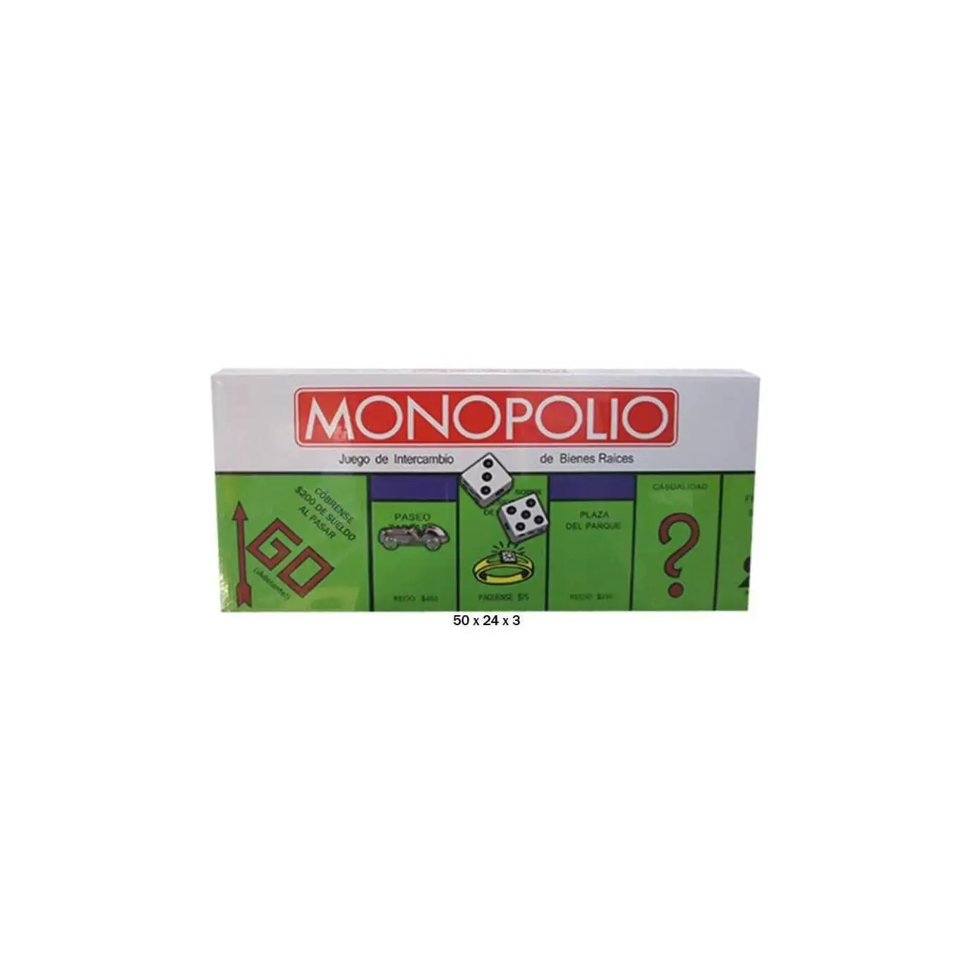 JUEGO DE MESA MONOPOLIO  JUEGO DE INTERCAMBIO DE BIENES RAICES RAMA TRITTON OFICIAL