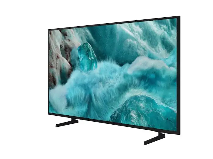 Samsung 43" QLED Q7F2 4K Smart TV (2025) offers stunning visuals with Quantum HDR 10+, AI-powered image enhancement, and Tizen™ One UI, perfect for gamers with low-latency features and seamless connectivity options including Wi-Fi and Bluetooth.