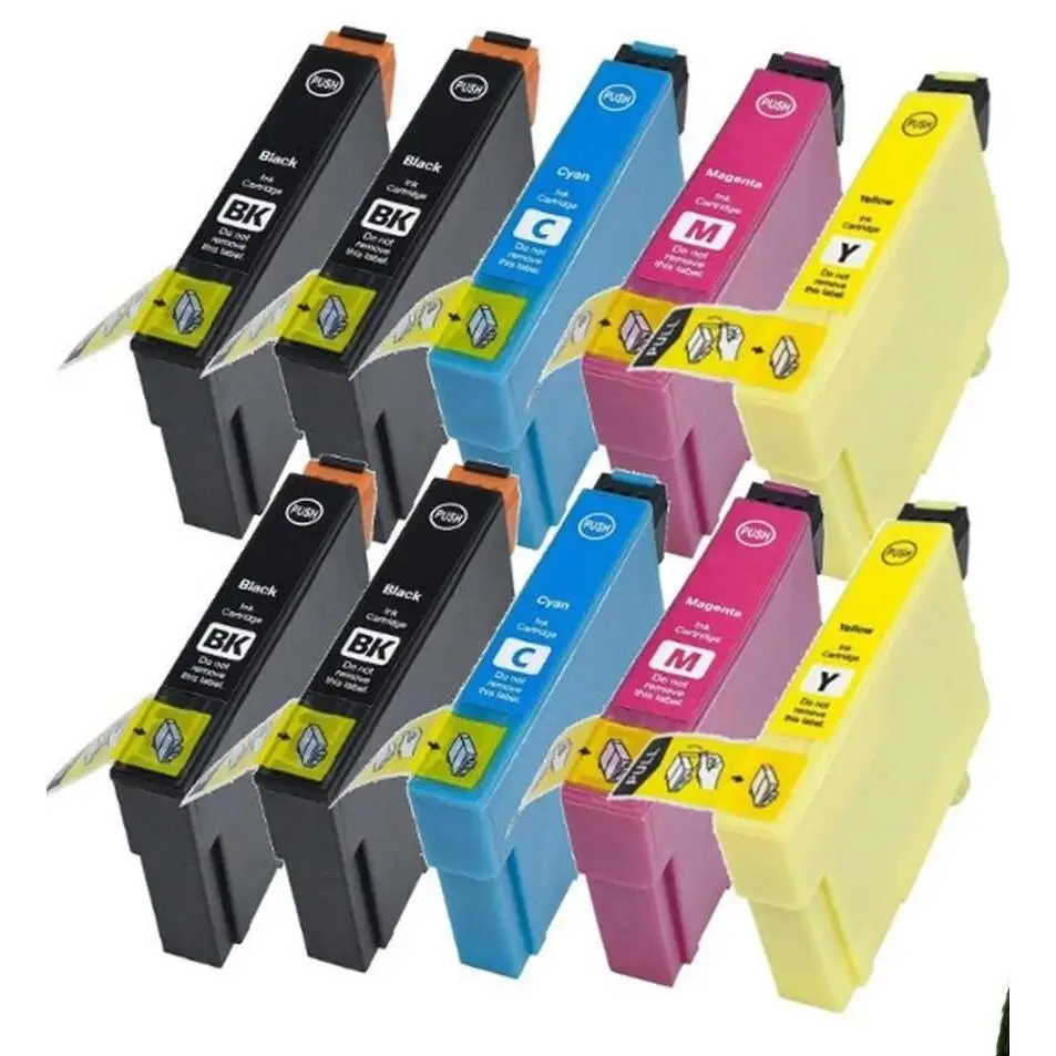Pack 10 Tintas Compatibles Epson T1285 (T1281-T1282-T1283-T1284) - Alta Calidad