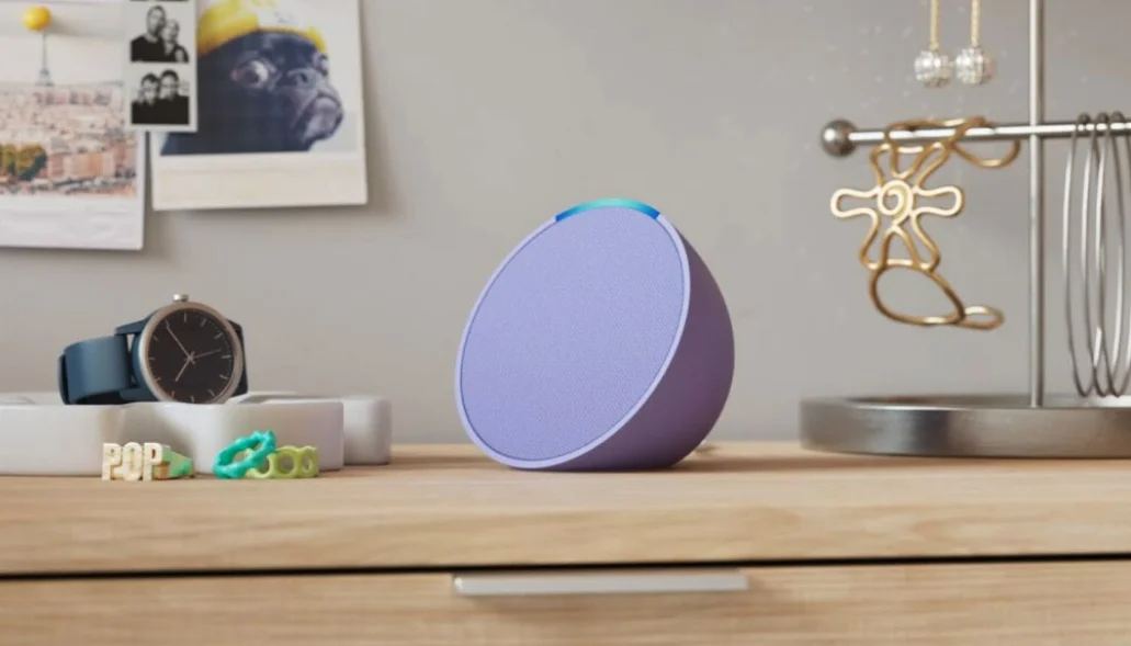 Echo Pop Bluetooth smart speaker with Alexa powerful and compact sound AMAZON