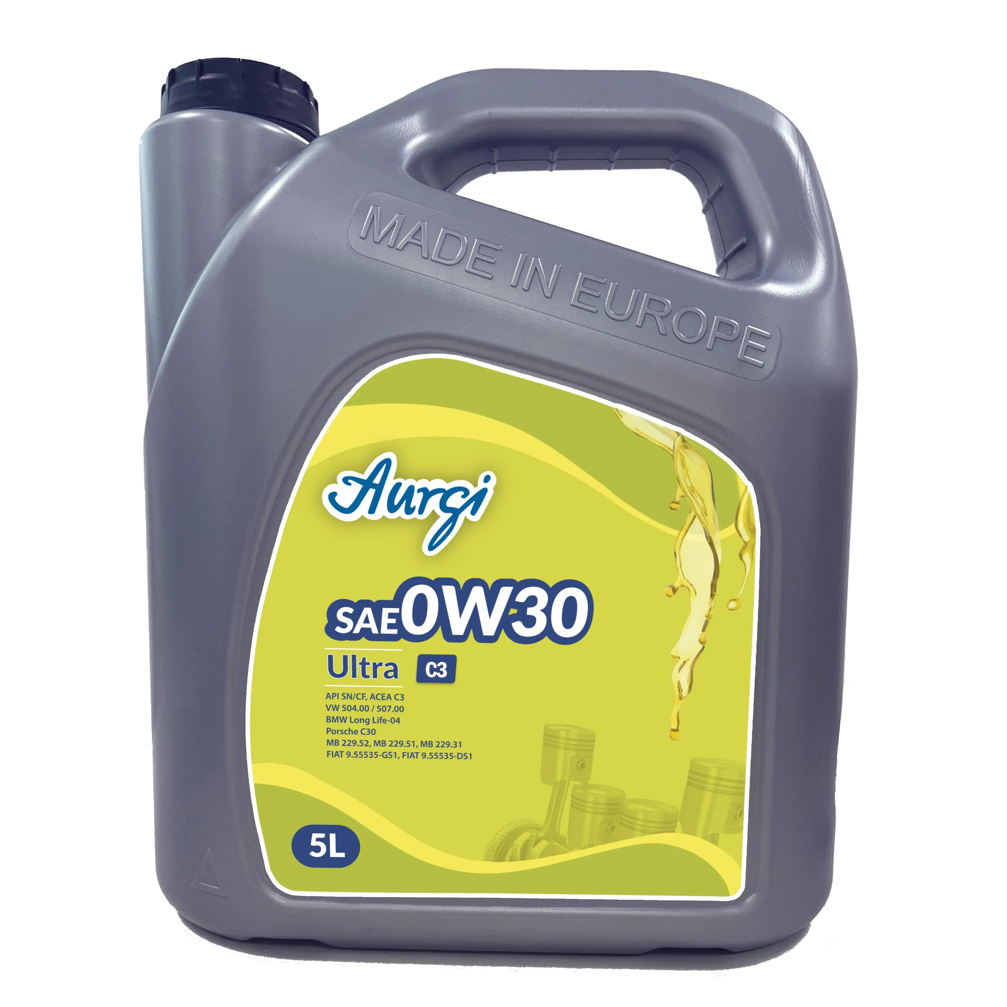 Aceite Aurgi 0W30 Ultra C3 5 L - Motor Fuel Economy