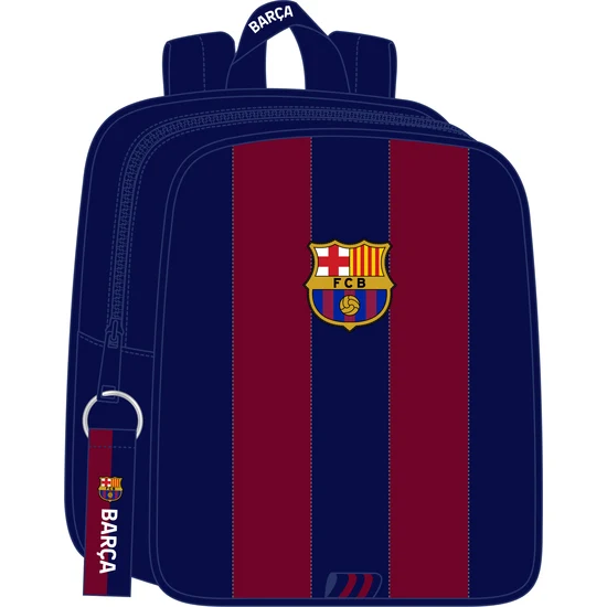 SAFTA - F.C.BARCELONA 1ª EQUIP. 23/24 Mochila para Guarderia Adaptable Carrito- diseño único y licencia oficial - Mochila guarderia espalda y hombreras ergonomicas- made in safta - Mochila comodidad