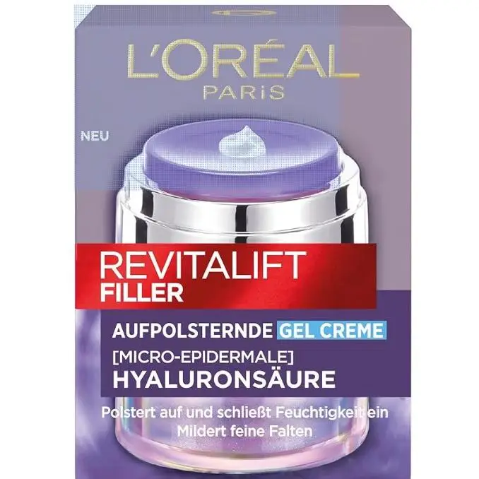 L’ORÉAL Revitalift Filler Gel con Ácido Hialurónico Micro-Epidérmico Dosificador 50 ml