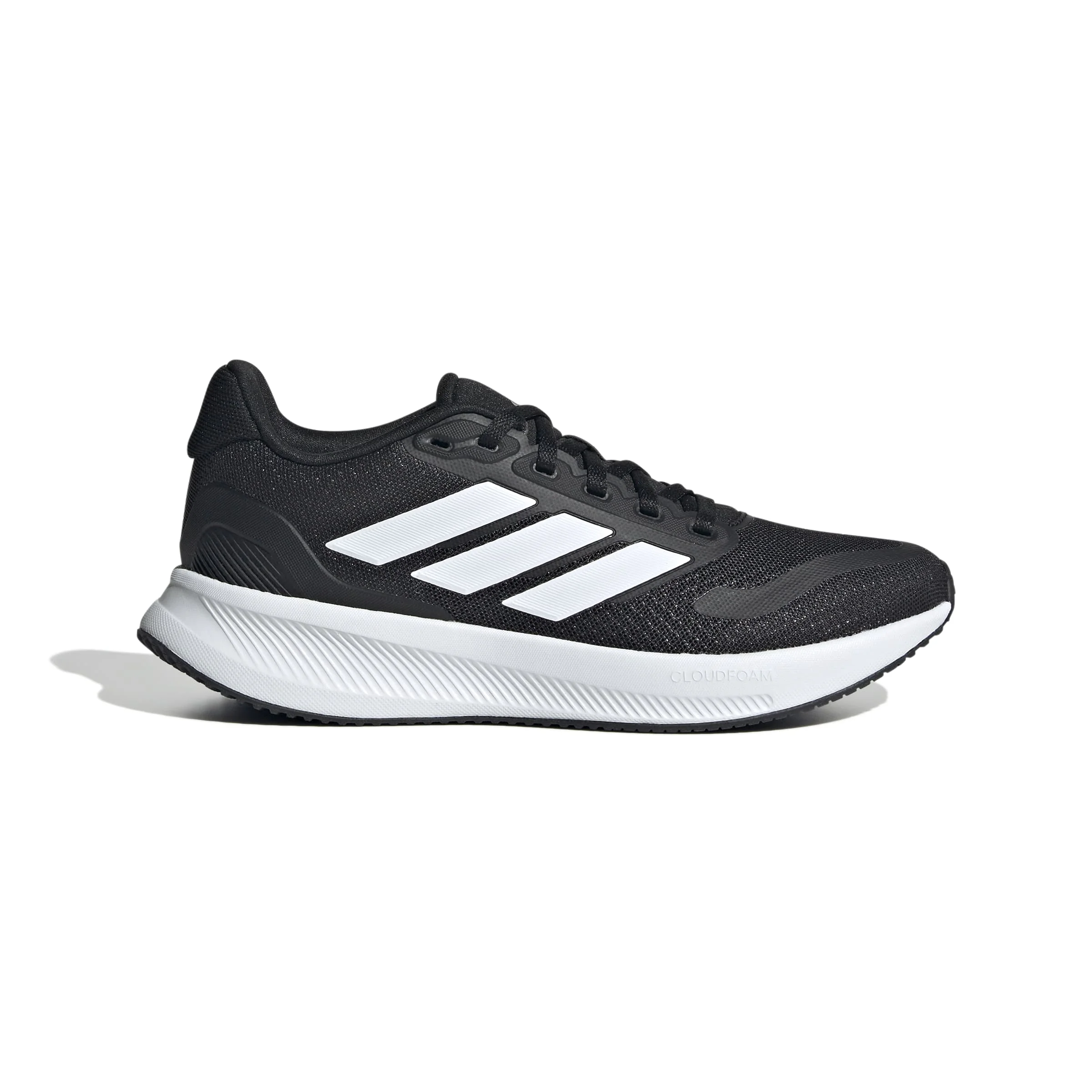Adidas Runfalcon 5.0 J - Color Negro - Calzado Running - Zapatilla Cómoda - Multideporte - Ligeras - Cómodas - Resistentes