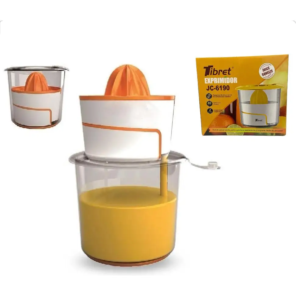 40W power folding electric citrus juicer double direction rotation detachable