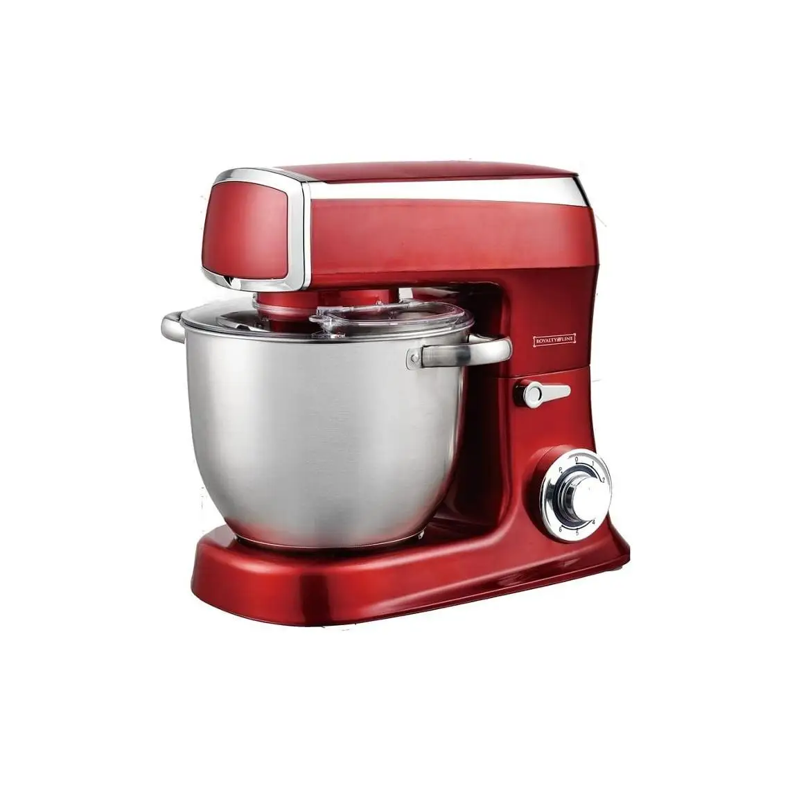 Amasadora 7,5 Litros Roja 2100W - 3 Brazos Diferentes - Potente y Eficaz - Crea Recetas Únicas con Esta Amasadora