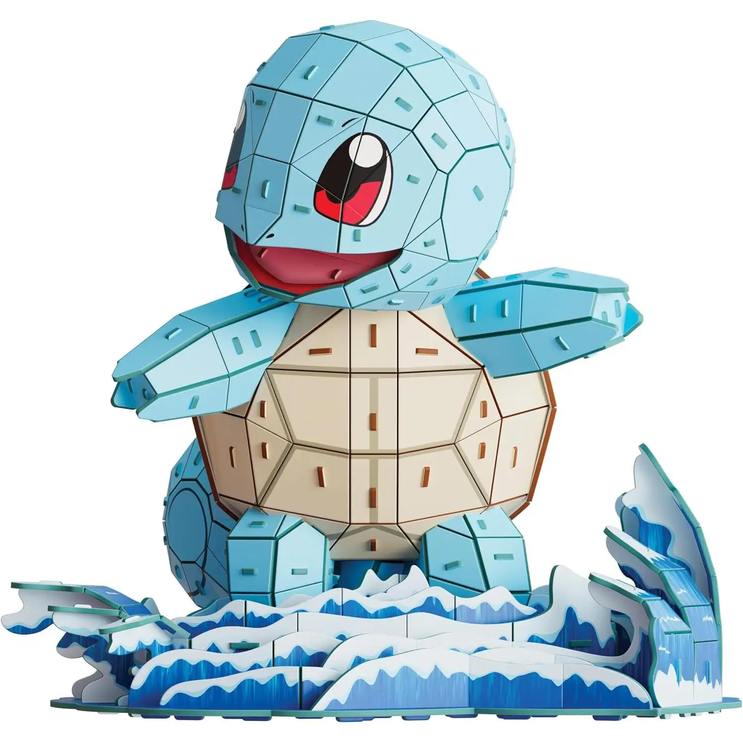 SPIN MASTER - PUZZ4D - Maqueta Squirtle de 180 Piezas, Puzzle 3D Pokemon Squirtle de 23,5 cm, Maquetas para Construir Adultos y Niños, Puzzles para Adultos y Niños, 6075064, Juegos de Mesa, Juegos