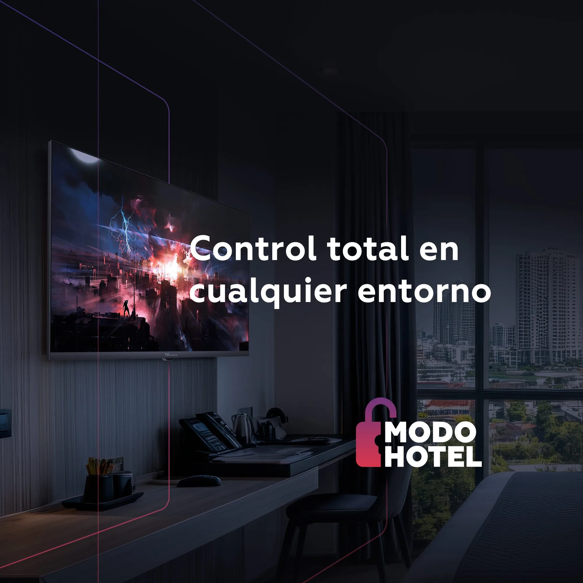 40 inch full hd tv not smart tv, usb recorder player, dvb-t2/c/s2 digital tuner - td systems k40dlk21f