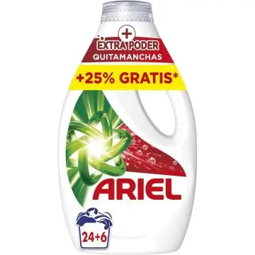 Ariel Detergente Lavadora Liquido quitamancha Detergente 24+6. 1bote*1500ml/2bote*1500ml/3bote*1500ml