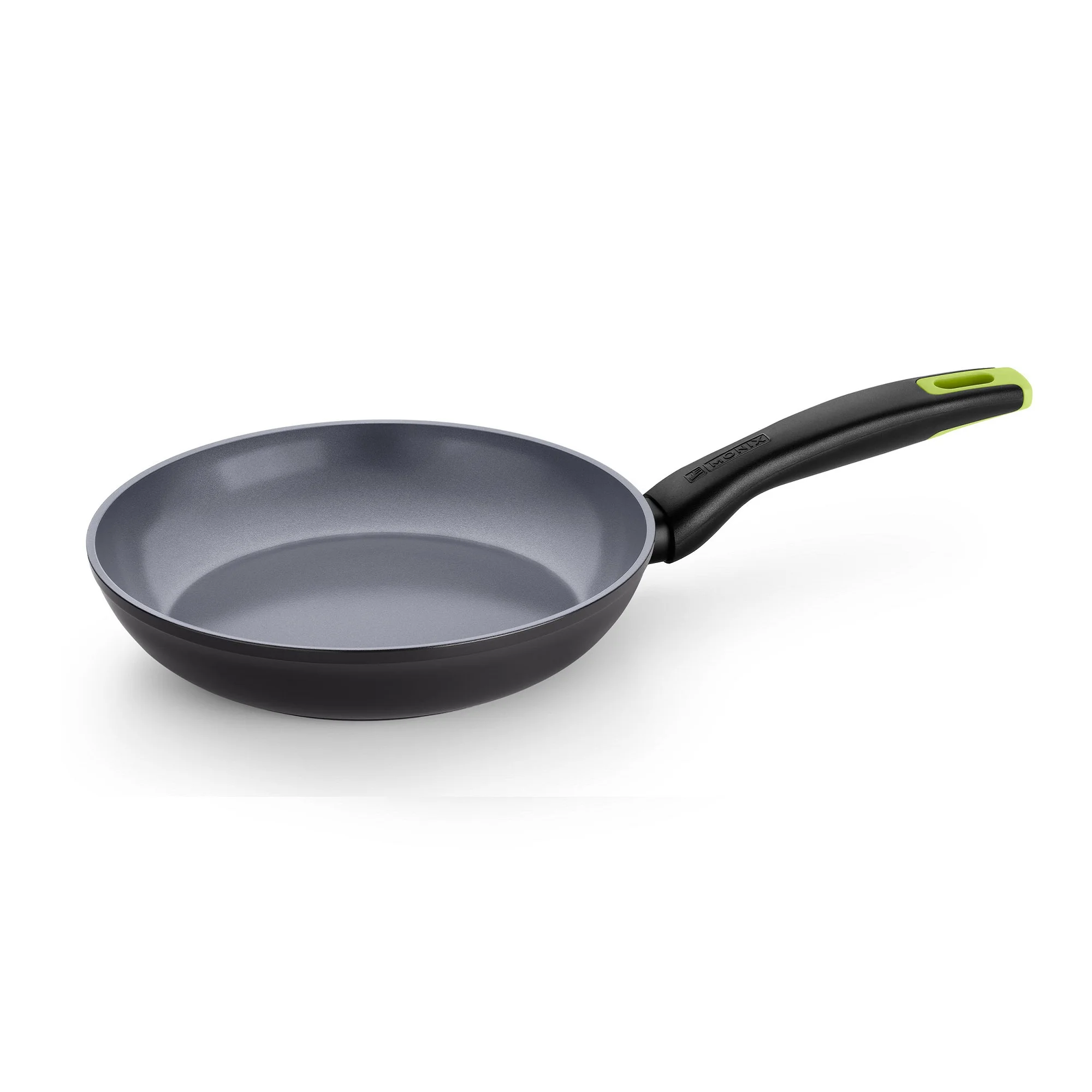 Monix - Sarten Eco Nature, De 18 a 28 cm, Aluminio Forjado, Antiadherente Cerámico, Durabilidad, Mango Ergonómico
