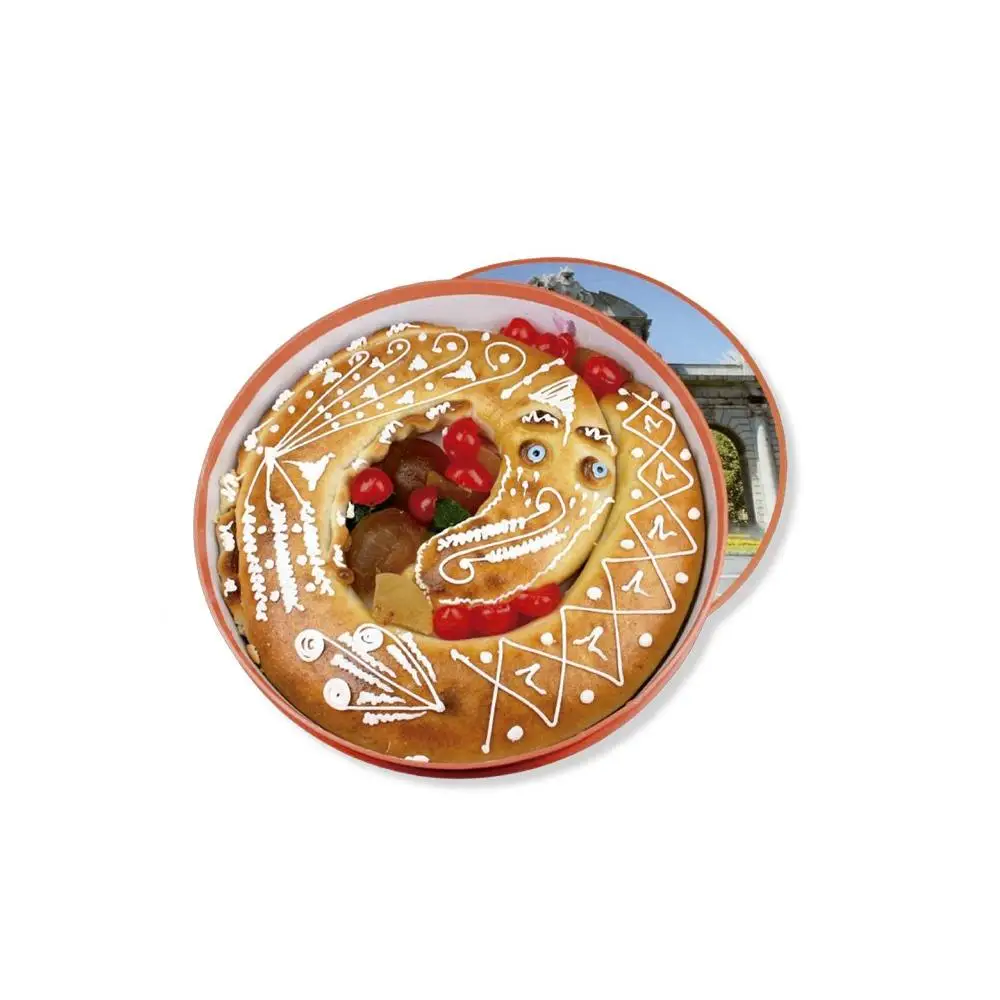 Anguila Mazapán 1 Libra - Artesanal con Relleno de Yema Confitada