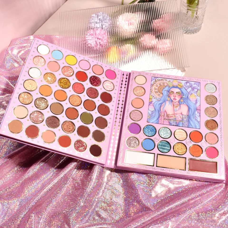KEVIN & COCO Celestial Dreams 69 Colors Eyeshadow and Illuminator Palette