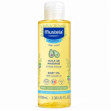 Mustela Bébé Aceite Corporal Para Masaje Para Bebé Lactante 100 Ml - Imagen 4