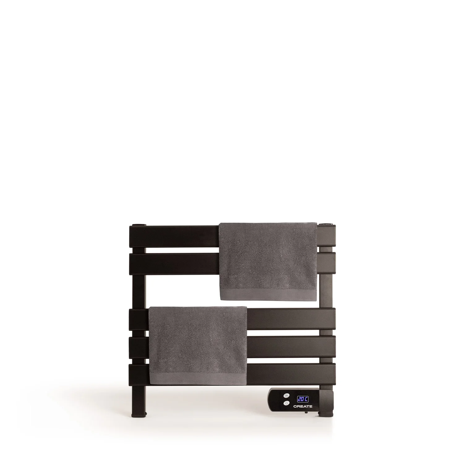 Create - Electric Towel Heater, Timer, with Accessories (Legs and Additional Shelf) - Warm Towel Mini 150W