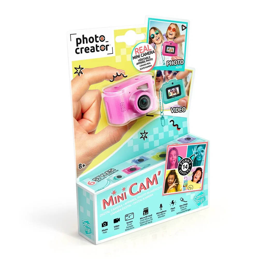 Mini Cámara - Photo Creator - Canal Toys - CLK050