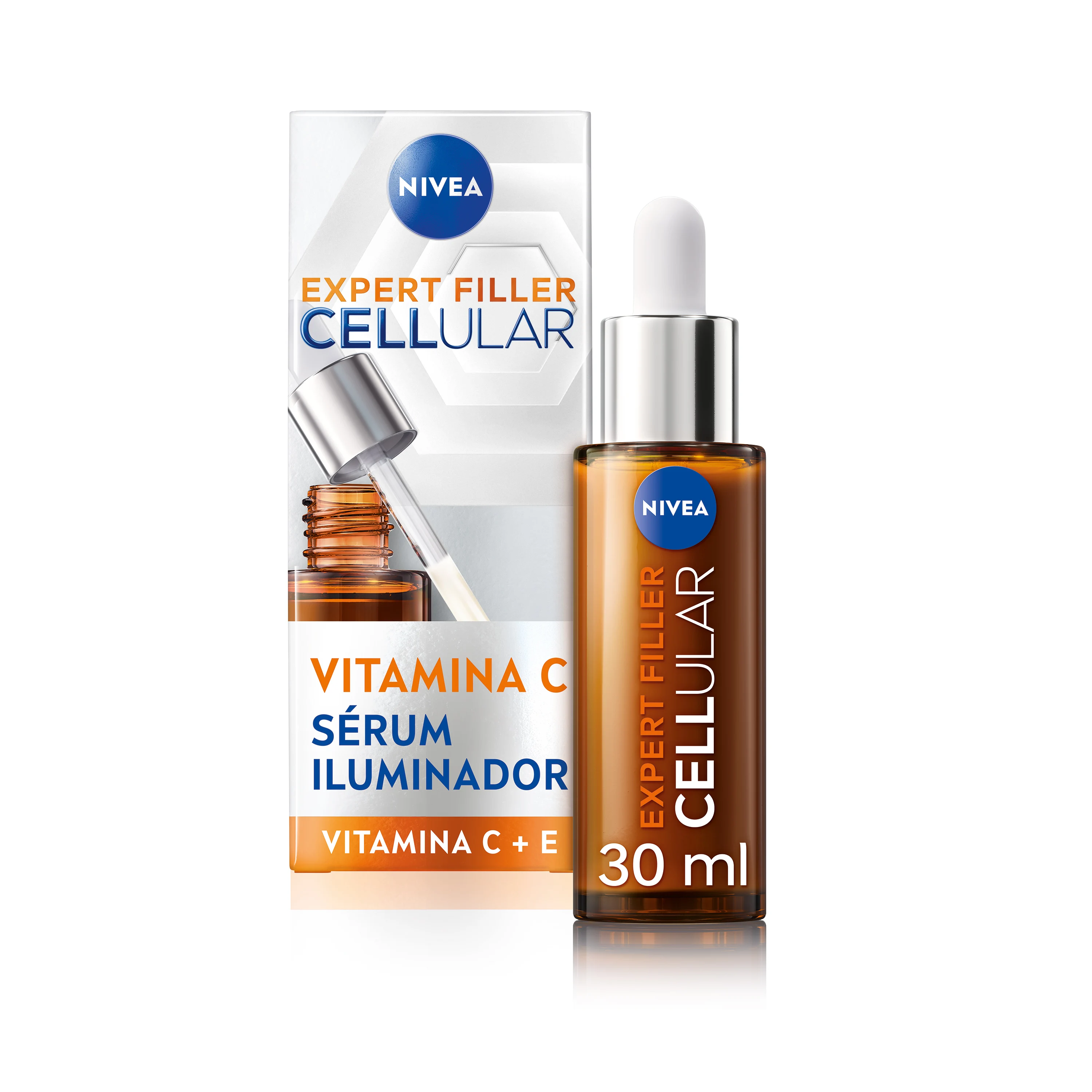 NIVEA Cellular Expert Filler Sérum Iluminador con Vitamina C – 30ml