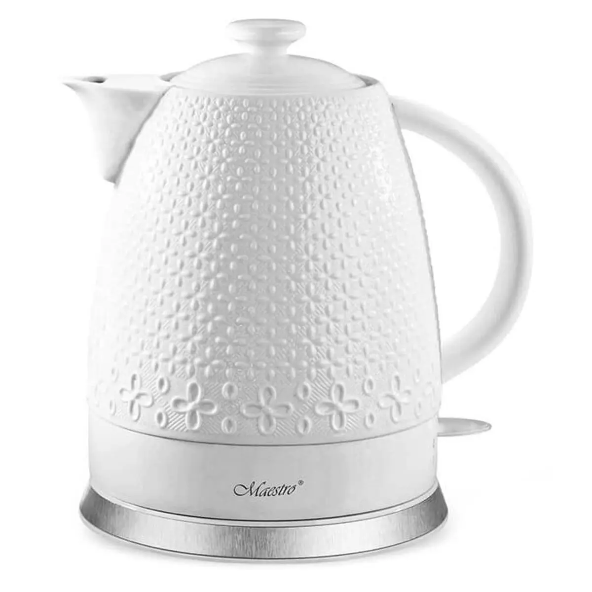 Electric kettle and kettle Feel master ceramic white MR-073 1200 W 1,5 L