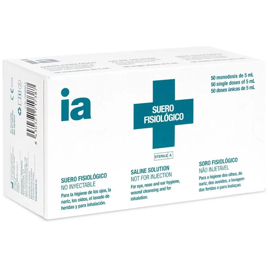 Interapothek Suero Fisiológico 50Monodosis