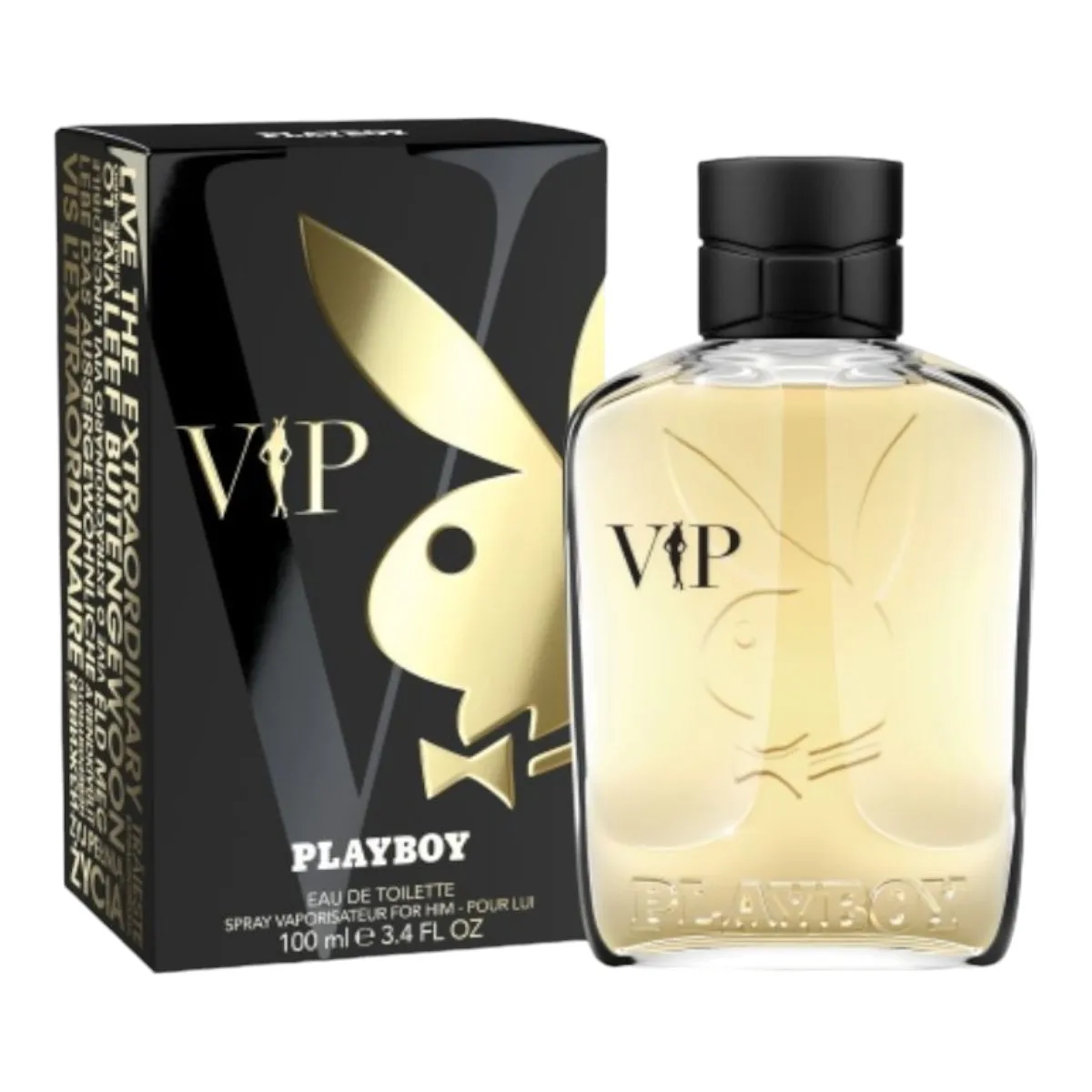 VIP Playboy Eau de Toilette spray Fragranza Maschile cologne for men 100 ml