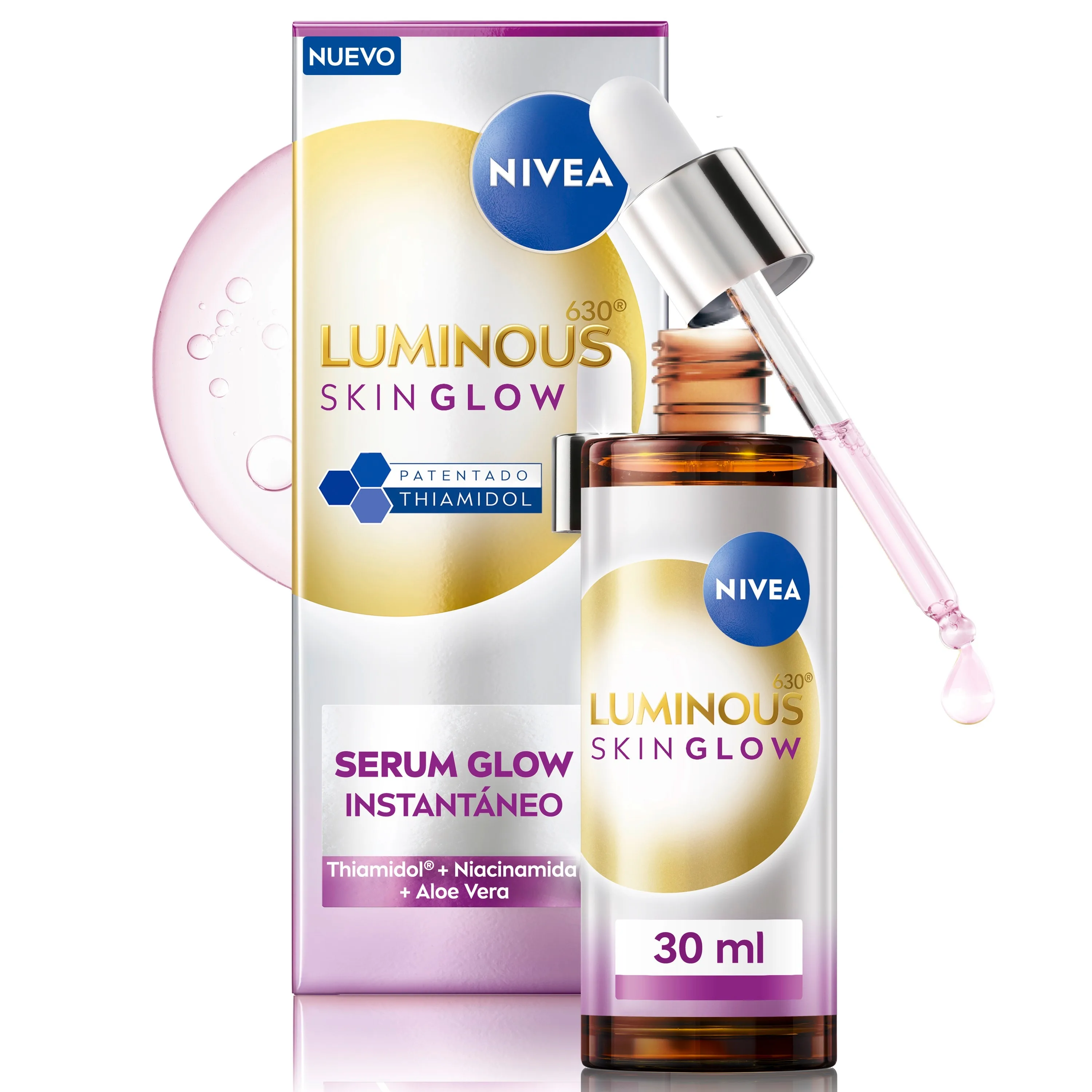NIVEA LUMINOUS630 SKIN GLOW Sérum Glow Instantáneo 30ml