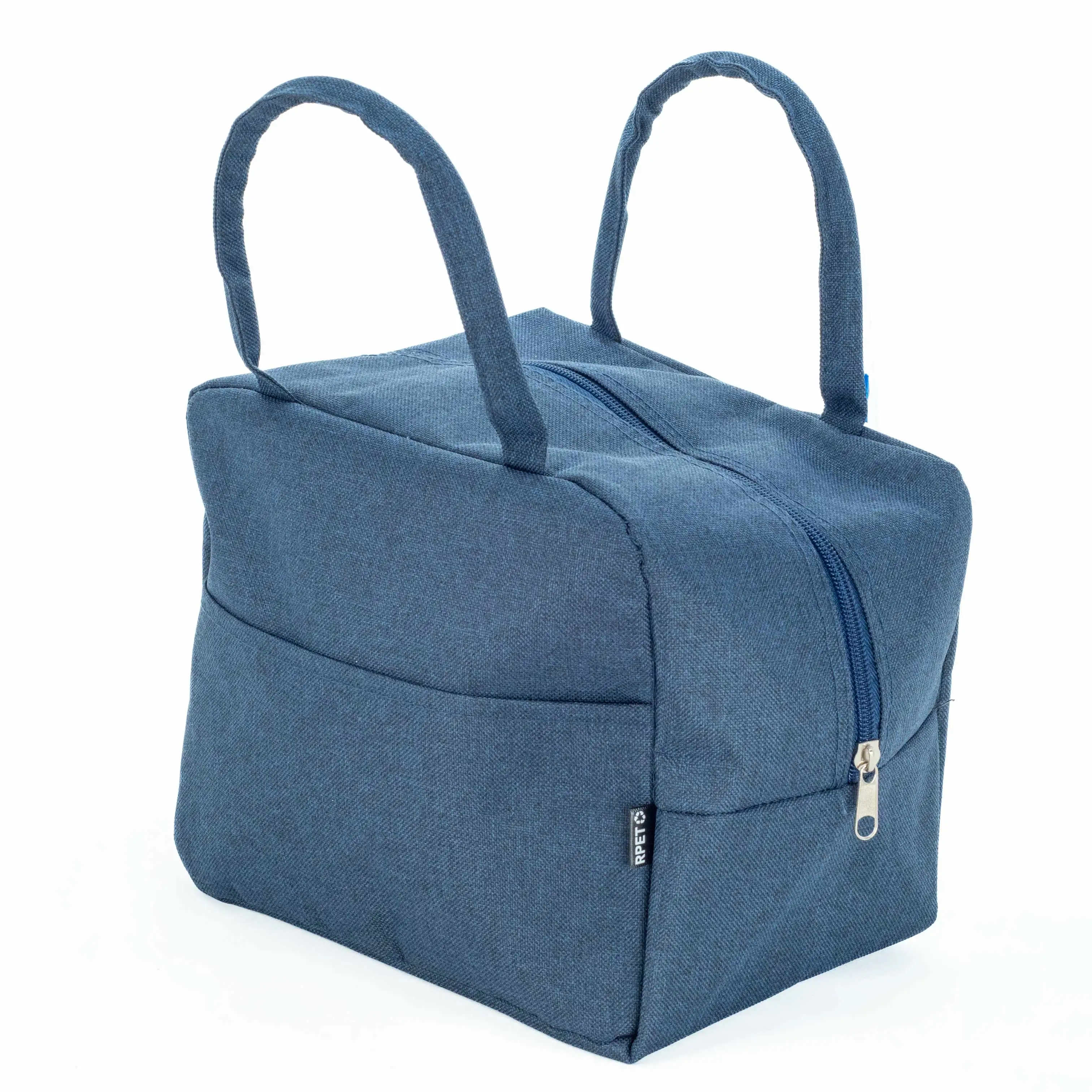 Nevera Térmica Portátil Azul 7,5L | Bolsa Térmica Porta Alimentos con Interior Isotérmico de Aluminio | Ideal para Estudiantes, Trabajo, Playa, Camping, Viajes, Picnic…