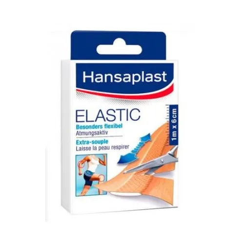 Hansaplast Elastic Extra Flexible 1m X 6 cm