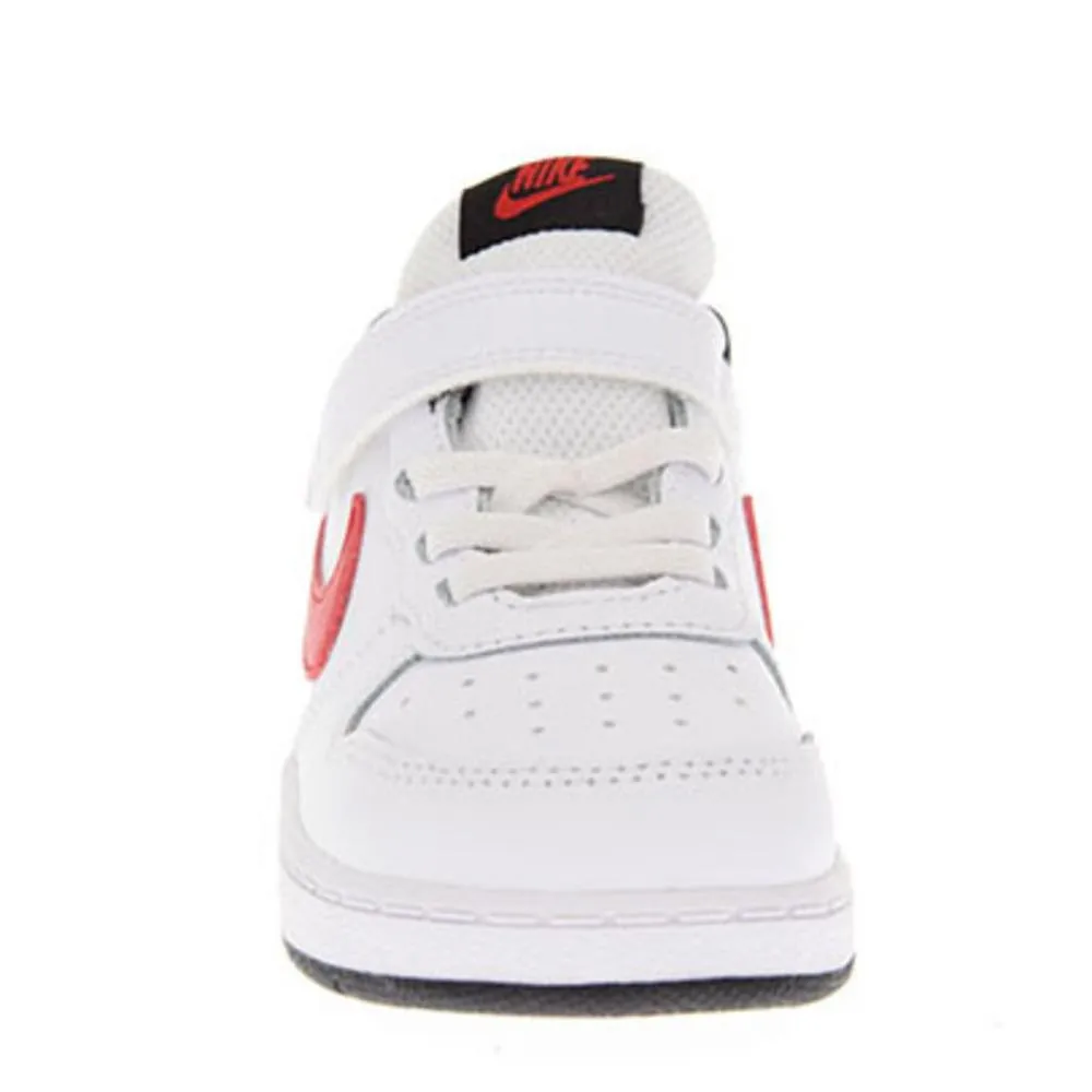 NIKE COURT BOROUGH LOW 2 white ROJ TDV shoes BQ5453-110